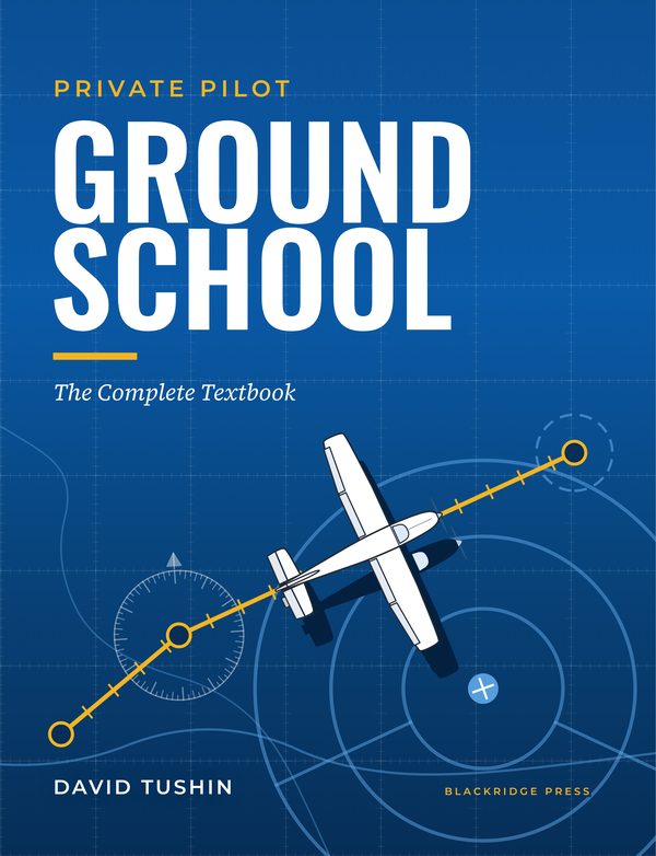 Private Pilot Ground School textbook cover (concept)